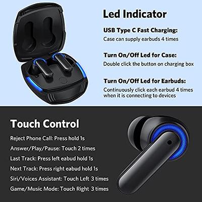 for Samsung Galaxy A34 Wireless Earbuds Bluetooth 5.3 Headphones