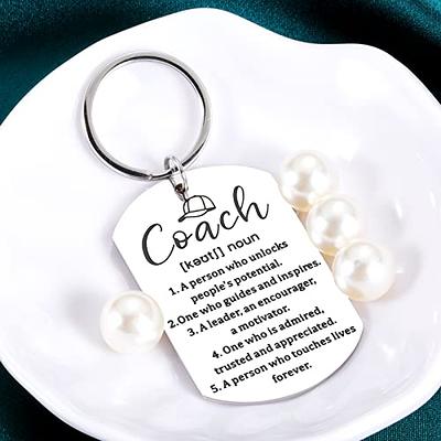  Christmas Gift for Coach Thank You Gift Basketball Coach Gift  Appreciation Keychain Gifts for Football Soccer Volleyball Coach Gifts for  Men Women Sports Match Team Present for Softball Baseball : Sports