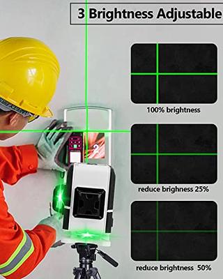 Laser Level, SHAWTY Bright Green Beam Cross Line with Self Leveling, Laser  Level Line Tool with Vertical and Horizontal Line, 360° Magnetic Pivoting