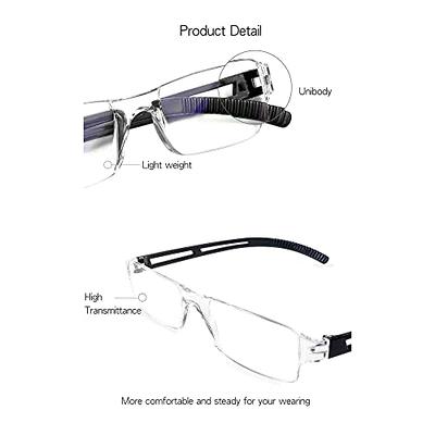 Reading Glasses with Lights Bright LED Readers Magnifying Glasses