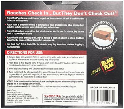 Black Flag Fly Paper Glue Insect Traps (4-Count) HG-11016-1 - The Home Depot