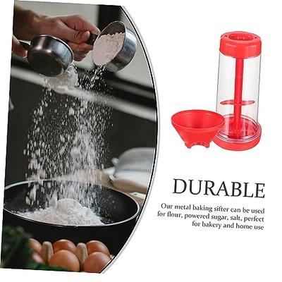 Electric Flour Sifter for Baking Handheld Electric Stainless Steel Powder  Sieve Filter Kitchen Pastry Cooking Baking Tool