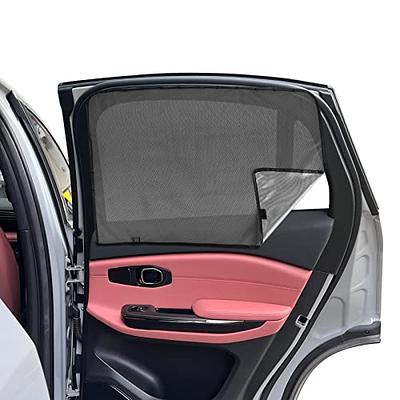 Car Side Window Sun Shades for Baby, Breathable Car Rear Window Magnetic  Curtain Protection from UV