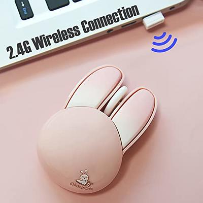 2.4GHz Wireless Mouse Cute Hamster Shape Less Noice Portable Mobile Optical  1200DPI USB Mice Cordless Mouse for PC Laptop Computer Notebook MacBook