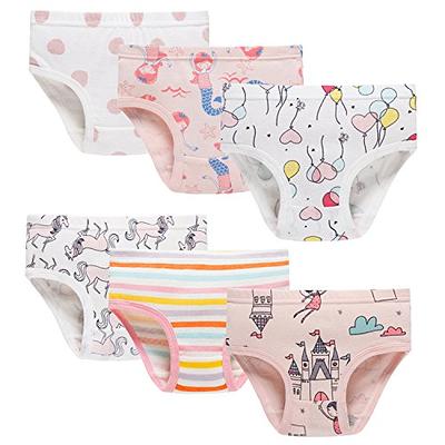 Toddler Girls Mermaid Briefs 7-Pack