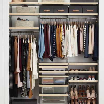 Elfa Walk-In Closet Platinum