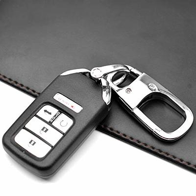 Mechcos Genuine Leather Car Key Fob Keychain Holder