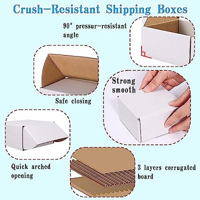 Famagic 50 Pack 4x4x2 Inch White Small Cardboard Boxes - White Shipping  Boxes Corrugated Mailer for Small Business, Small Mailing Boxes for  Packaging