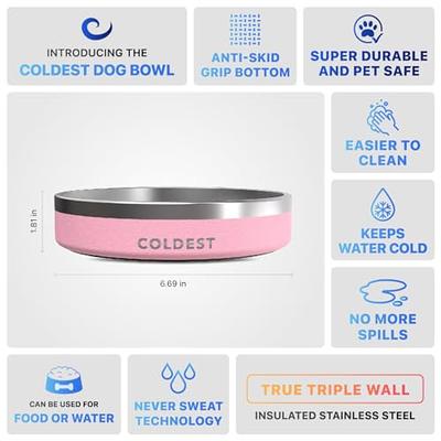 Stainless Steel Metal Dog Bowls, Food Grade, Premium Pet Food Water Bowls,  Nonslip Rubber Bottom, Dishwasher Safe, Easy to Clean - AliExpress