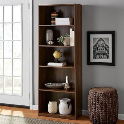 VICTONE 5-Shelf Bookcase, Wooden Standing Rack Book Storage Shelves  Furniture Selection for Living Room, Bedroom, Home Office (White) - Yahoo  Shopping