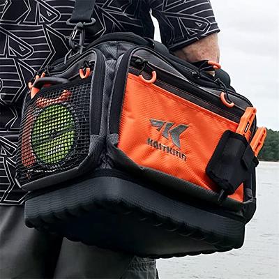 KastKing Fishing Gear & Tackle Bags, Saltwater Resistant Large Waterproof Fishing  Bag,Medium-Hoss(Without Trays, 15x11x10.25 Inches), Orange - Yahoo Shopping
