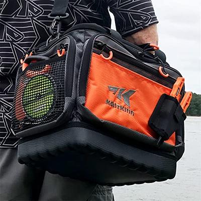 KastKing Fishing Gear & Tackle Bags, Saltwater Resistant Large Waterproof  Fishing Bag,Medium-Hoss(Without Trays, 15x11x10.25 Inches), Orange - Yahoo  Shopping