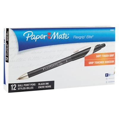 Staples Postscript Ballpoint Pens, Fine Point, Black Ink, Dozen (18274) -  Yahoo Shopping