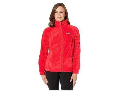 Columbia Women's Benton Springs Full Zip Fleece Jacket - Red Lily