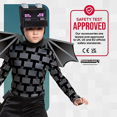 Minecraft Costume, Official Nether Armor Outfit for Kids Minecraft Costume