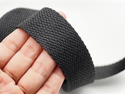 Buy 1 Inch Busy Bee Ribbon on Black Nylon Webbing Online