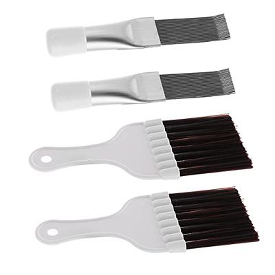 4pcs Air Conditioner Condenser Fin Cleaning Brush and Comb Set Fin