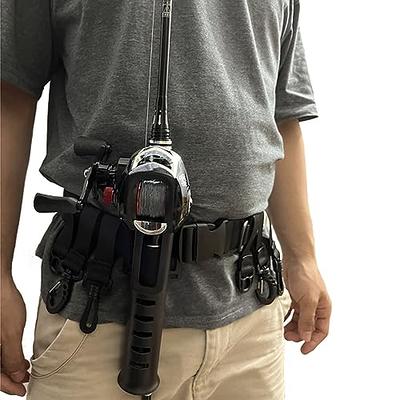 XDHLDULYK 1 Pcs Fishing Rod Belt Holder Fishing Waist Belt Rod