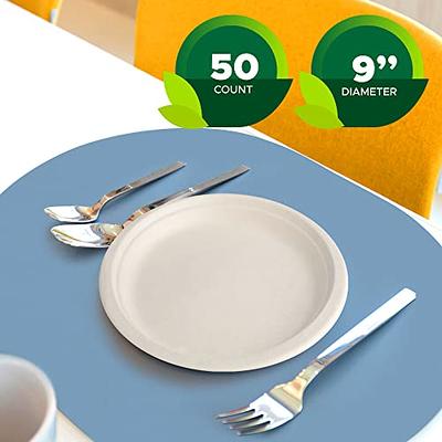 [150 Pack] 16 oz Compostable Paper Bowls with Lids Heavy-Duty Disposable Bowls, Eco-Friendly Natural Bagasse Unbleached, Hot or Cold Use, 100%