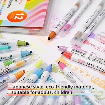 DIVERSEBEE Dual Tip Bible Highlighters and Pens No Bleed, 8 Pack Quick Dry  Highlighters Set, Cute Markers, Bible Study Journaling School Office