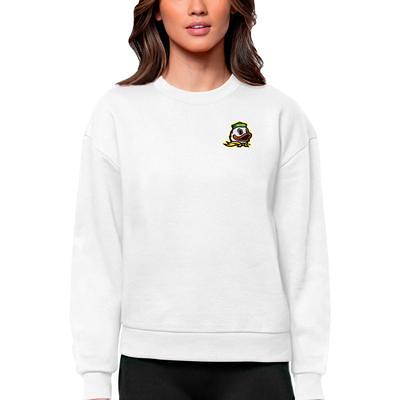 Minnesota Vikings Antigua Women's Victory Crewneck Pullover Sweatshirt -  White