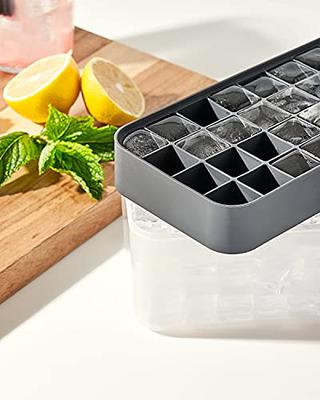 Blue Ice Trays Ice Bin Ice Scoop Mini Ice Cube Trays For - Temu