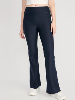 Old Navy High-Waisted Pointelle-Knit Flare Pajama Pants for Women
