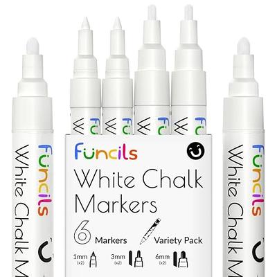 Sharpie Chalk Marker, Wet Erase, Assorted, Medium - 3 chalk markers