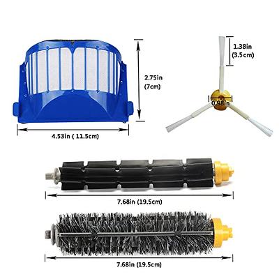 Rumba Replacement Parts for iRobot Roomba 675 694 692 690 676 677 671 691  614 615 635 670 645 650 655 600 500 Series 595 585 Vacuum Cleaner