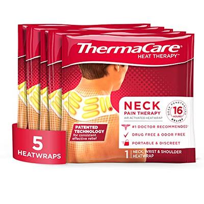 ThermaCare Neck Pain Therapy, Wrist & Shoulder Pain Relief Heat Wraps - 3  ct