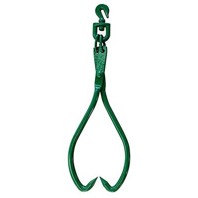 Timber Claw Hook, 18in - Log Lifting Tongs Heavy Duty Grapple