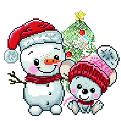 DIAMOND DOTZ® DOTZ® Box Baby Christmas Diamond Painting Kit