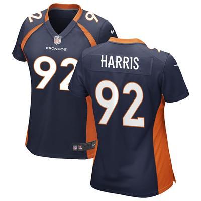 Jonathan Harris Denver Broncos Nike Game Jersey - Orange