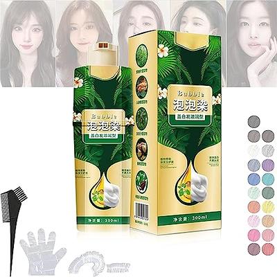 Buy LOBE MIRACLE Hair Dye Shampoo 3 in 1 for White/Gray Hair, Natural  Herbal Hair Color Shampoo for Men and Women, Instant Herbal Ingredients  Hair Dye Coloring Shampoo Online at Best Prices