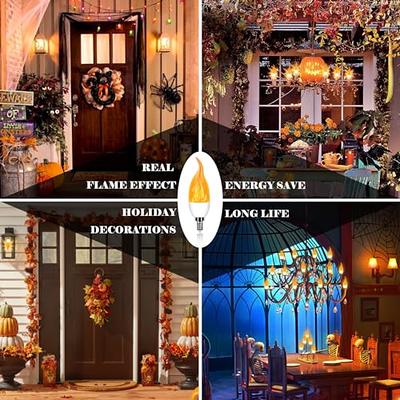 Led Vintage Lantern Flickering Flame, Decorations Indoor/outdoor