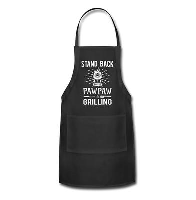 Funny Aprons for Men Customized BBQ Apron With Pockets Fathers Day