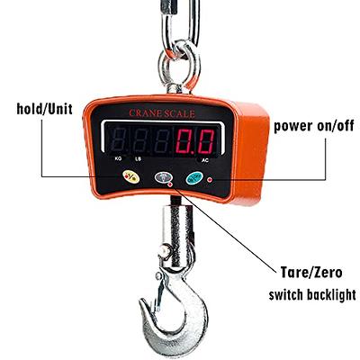 Scale Electronic Backlight Scale Spring Balance Luggage Scale