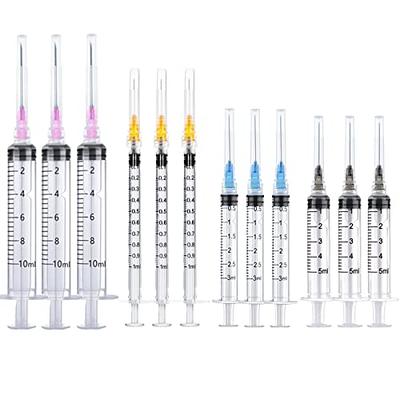 3ml Syringe with Needle - 23G, 1 Needle 50-Pack