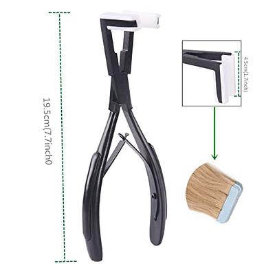 Tape in Hair Extensions Pliers Hair Sealing Pliers Flat Surface  Professional Hair Extension Tool Kit for Hair Extensions Tape Tabs - Yahoo  Shopping