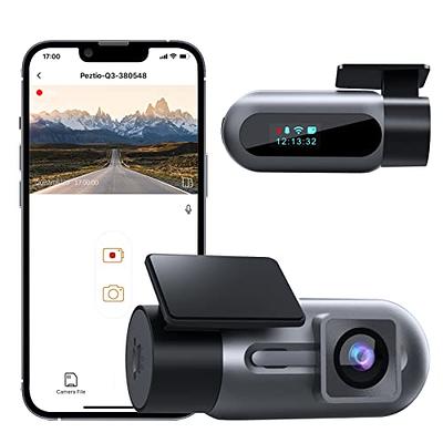 Dash Cam 4K WiFi Front Dash Camera for Cars, E-YEEGER Car Camera 2160P  Wireless Mini Dashcams with App, Driving Recorder with 24H Parking Mode,  Night