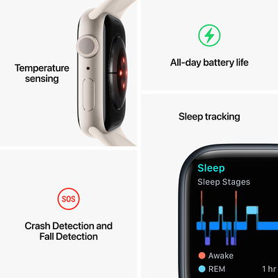  Apple Watch Series 8 [GPS 45mm] Smart Watch w/Midnight