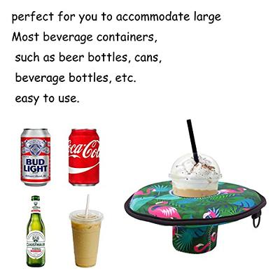 Floating Drink Holder with Lanyard, Floating Coaster Pool, Drink Cooler  Pool Accessories Fit Slim or Skinny Can and Cup,for Pool Party Water Fun -  Yahoo Shopping