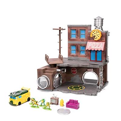 Mozlly Educational Mini Doll House Playset - Cute Small Dollhouse Figure  Playhouse Toy Set for Boys and