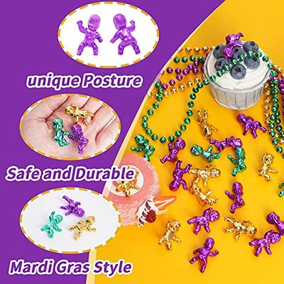 Purple Party Beads (48 per bag)