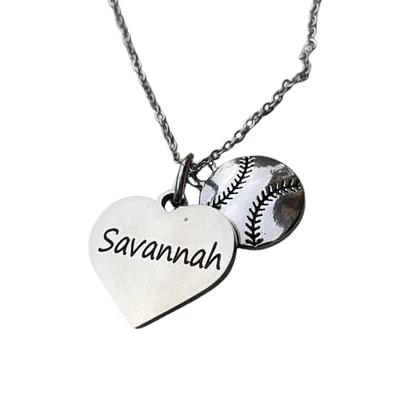Buy Softball Cross Pendant With Number Sterling Silver Online in India -  Etsy