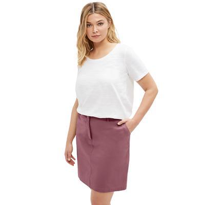 Plus Size Women's Chino Skort by ellos in Vintage Plum (Size 32