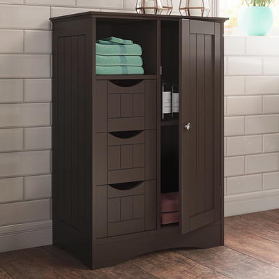 SAUDER Silver Sycamore 16 in. Deep Accent Storage Cabinet 426125