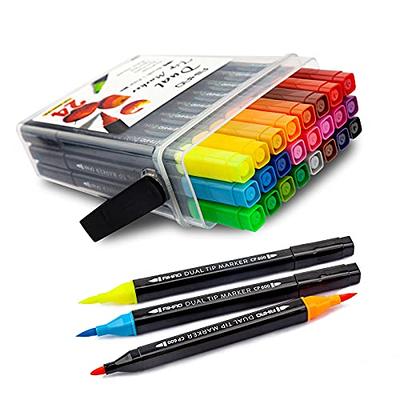TongFu 12 Colors Alcohol Markers, Permanent Markers, Dual Tips Markers,  Waterproof and Quick-Drying, Smooth inking, Safe and Durable, Outline Markers  for Adults Kids Coloring Drawing Designing - Yahoo Shopping
