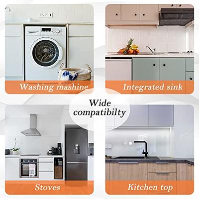 Stove Gap Cover, 23.6 inch Stove Guard, Stainless Steel Stove Filler, Easy  to Clean, Heat Resistant Oven Gap Filler Seals Gaps Between Stovetop and