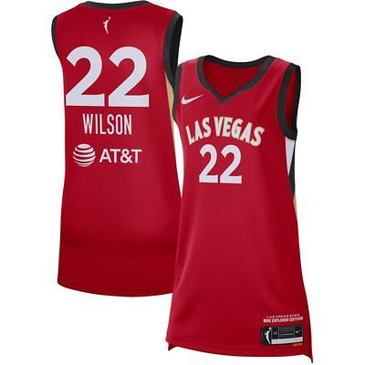 Women's Nike A'ja Wilson Red Las Vegas Aces 2021 Explorer Edition